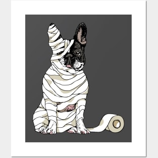 Mummy Frenchie Posters and Art